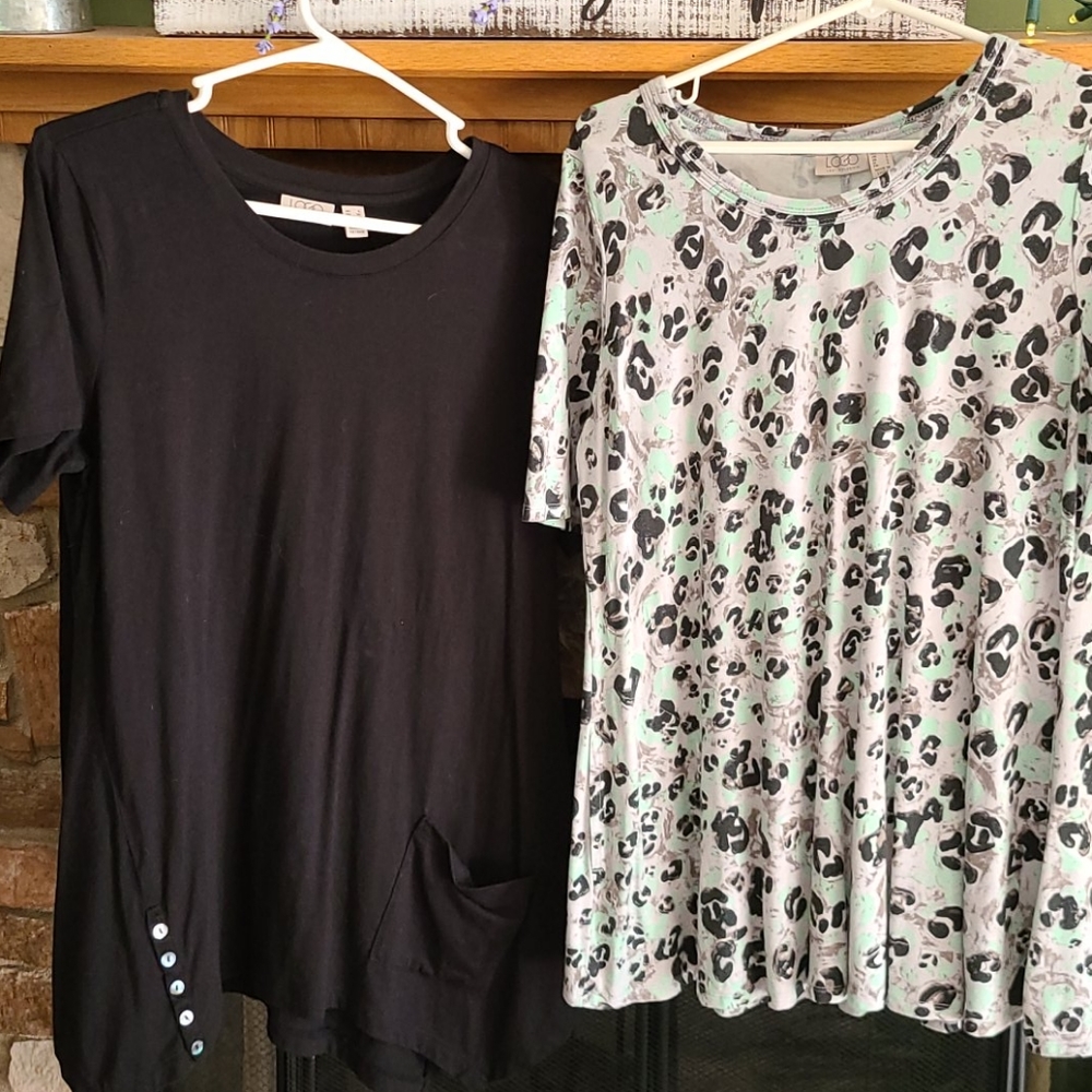 Logo Tunic tops-pair